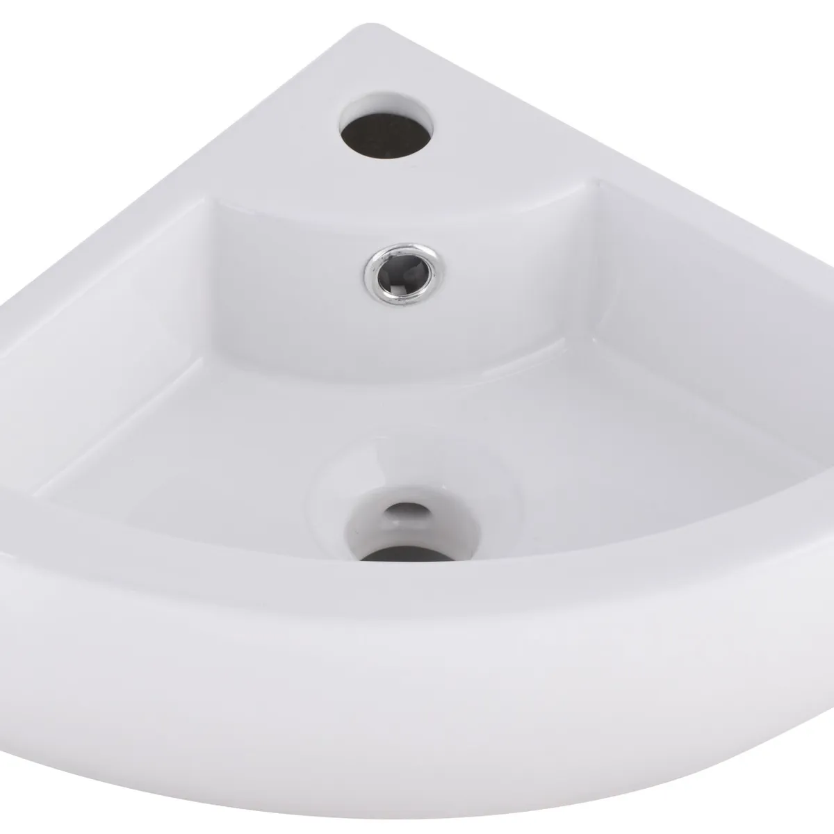 MODERN SPACE - Lavamanos Para Esquina Colgante 32x45 Cm.