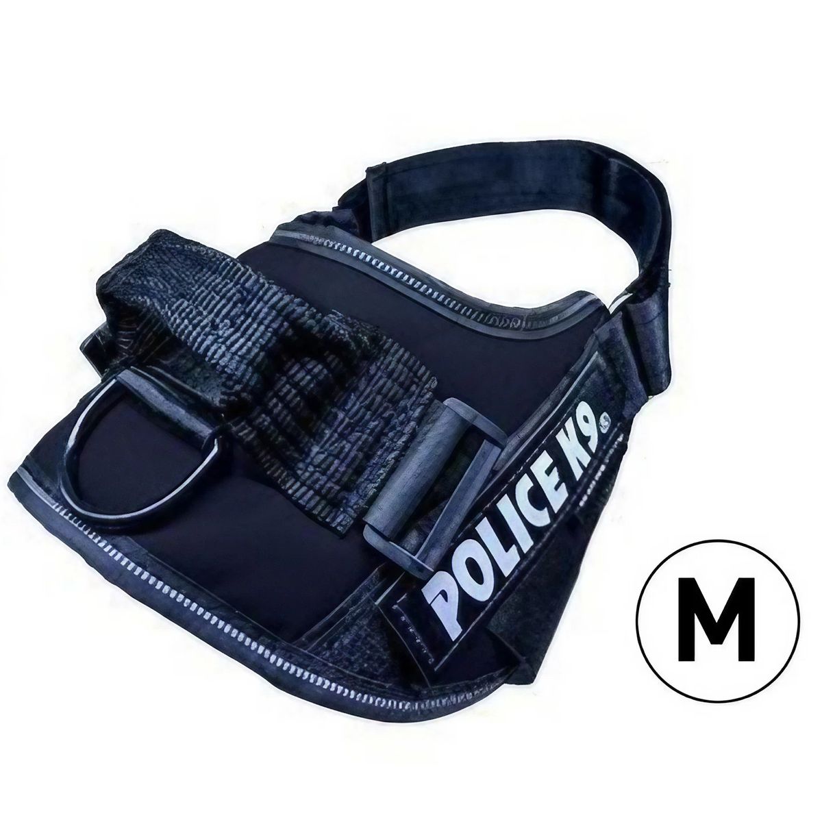 GENERICO - Arnés Para Perro Mediano Police K9 Talla M - Negro