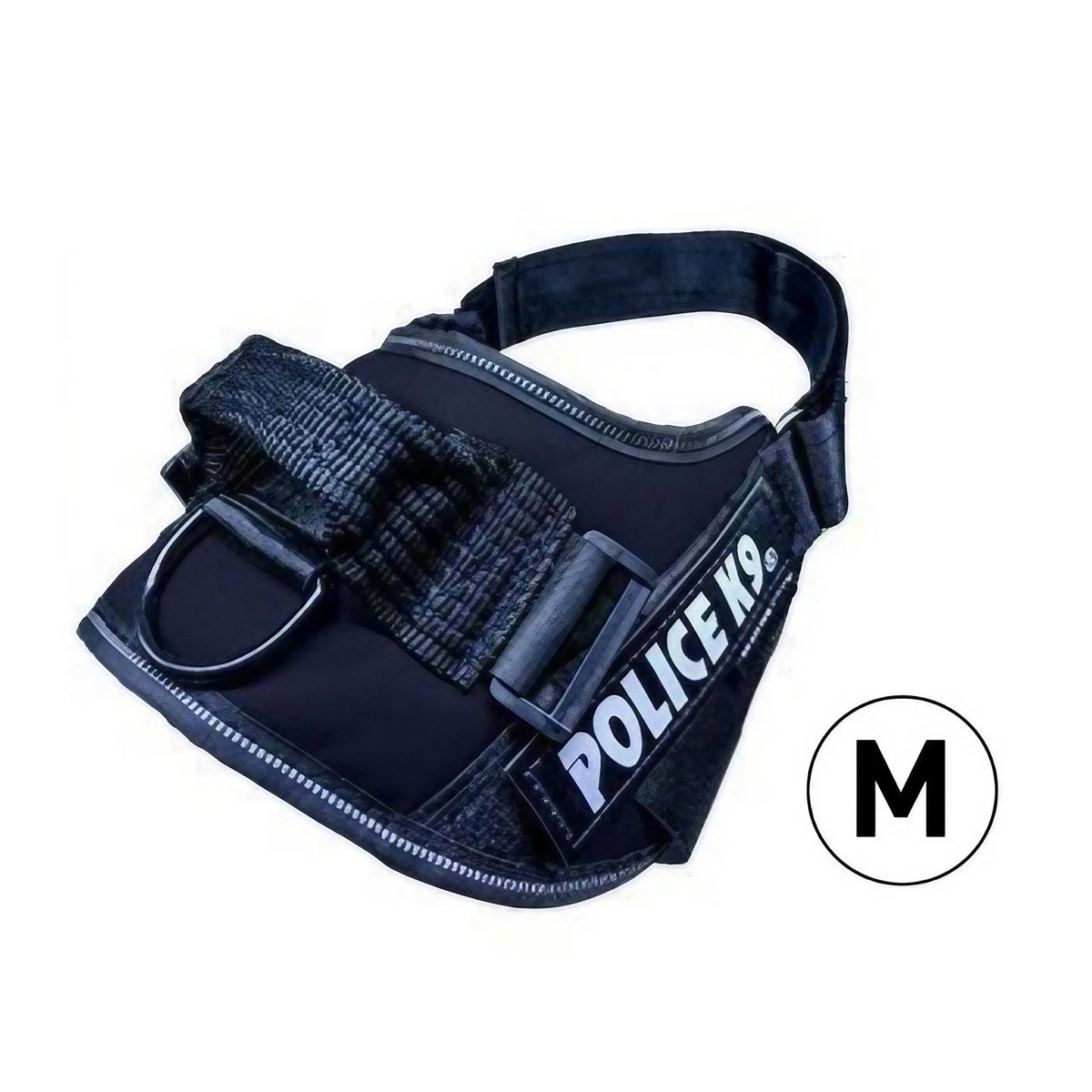 GENERICO - Arnés Para Perro Mediano Police K9 Talla M - Negro
