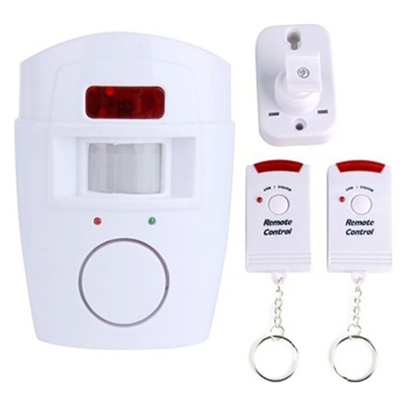 GENERICO - Alarma Casa Inalambrica Sensor Movimiento Control