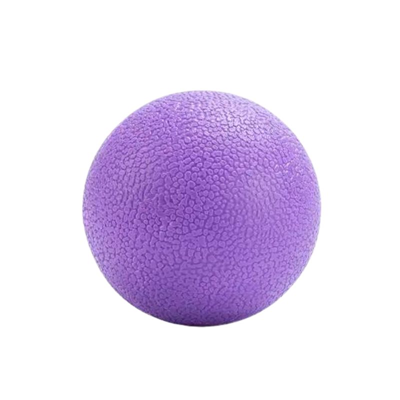 GENERICO - Pelota Masaje 65mm Tpe - Pilates Yoga Rehabilitación LILA