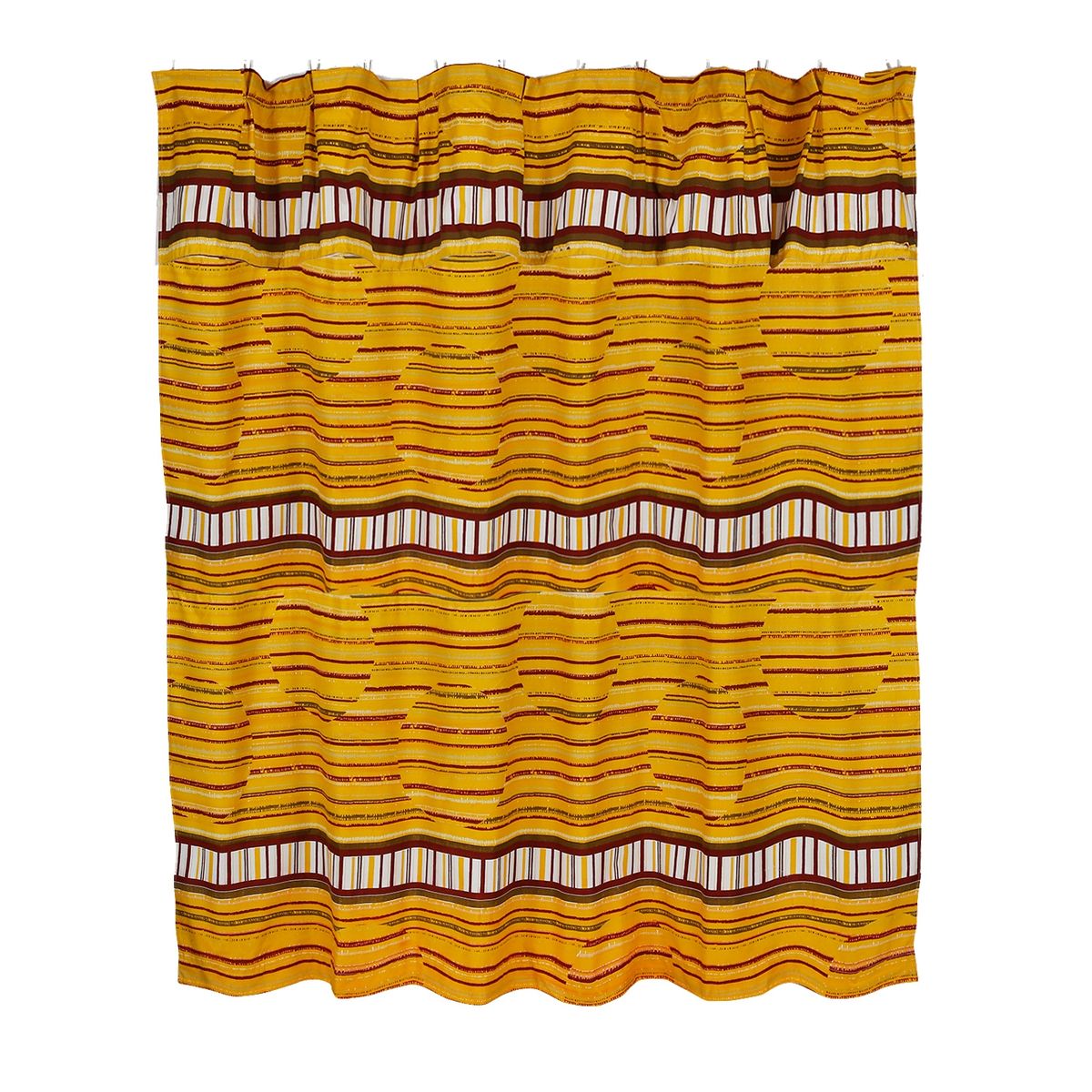 MALLORCA - Cortina para Baño Diseño Estocolmo con Forro