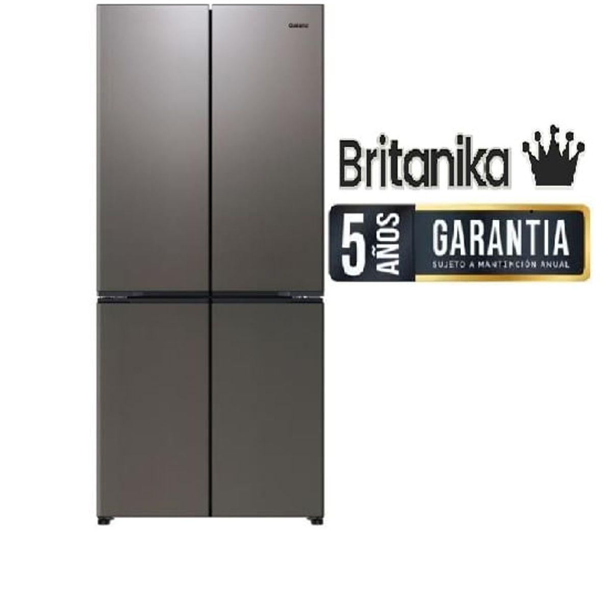BRITANIKA - Refrigerador  Galanz 500 Lts Inox