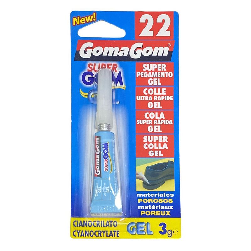INSTANT - Adhesivo En Gel Instantáneo GomaGom 3gr