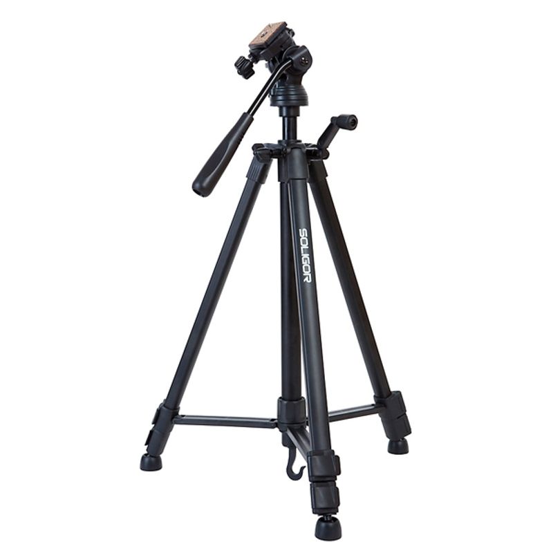 SOLIGOR - TRÍPODE SOLIGOR WT-3220 (ALT 137 CMS) CON ESTUCHE