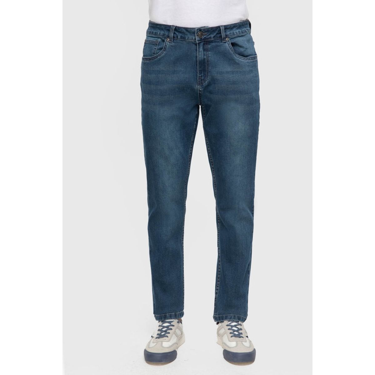 FASHION'S PARK - Jeans Hombre Slim Comfort Lavado Azul Medio Fashion's Park