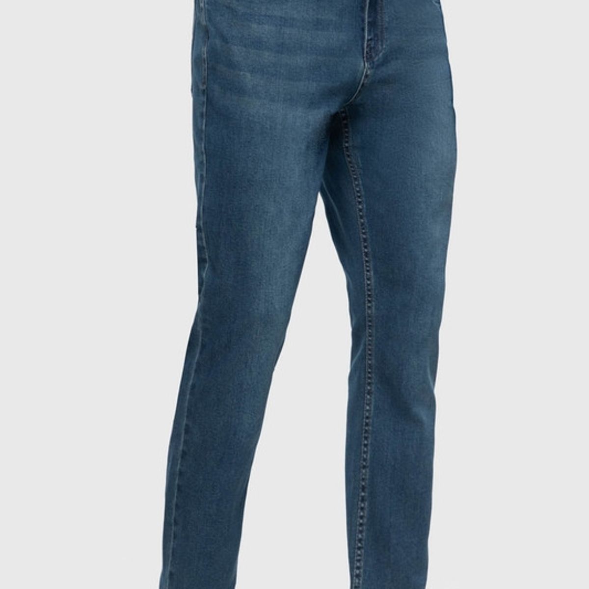 FASHION'S PARK - Jeans Hombre Slim Comfort Lavado Azul Medio Fashion's Park