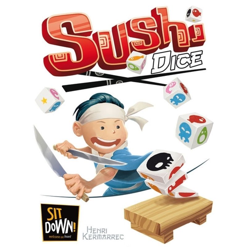 GENERICO - SIT DOWN! SDSD01ES SUSHI DICE BASE