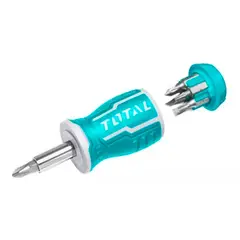 TOTAL TOOLS - Kit Destornillador 8 En 1 Total Tacsds0706