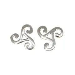 ANDREA COGGIOLA JOYAS - Aros Celta Plata Fina 925 Envejecida