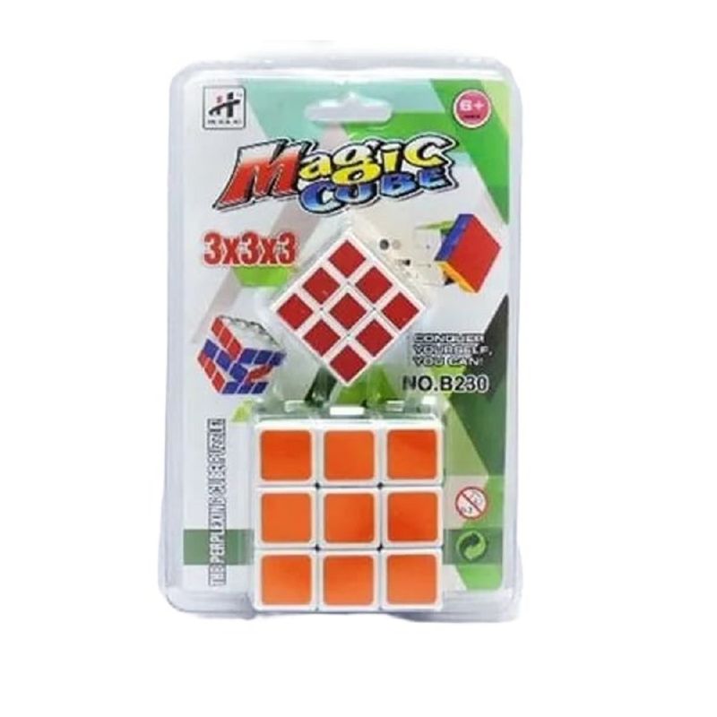 GENERICO - Set de 2 Cubos Rubiks mágicos de entretenimiento