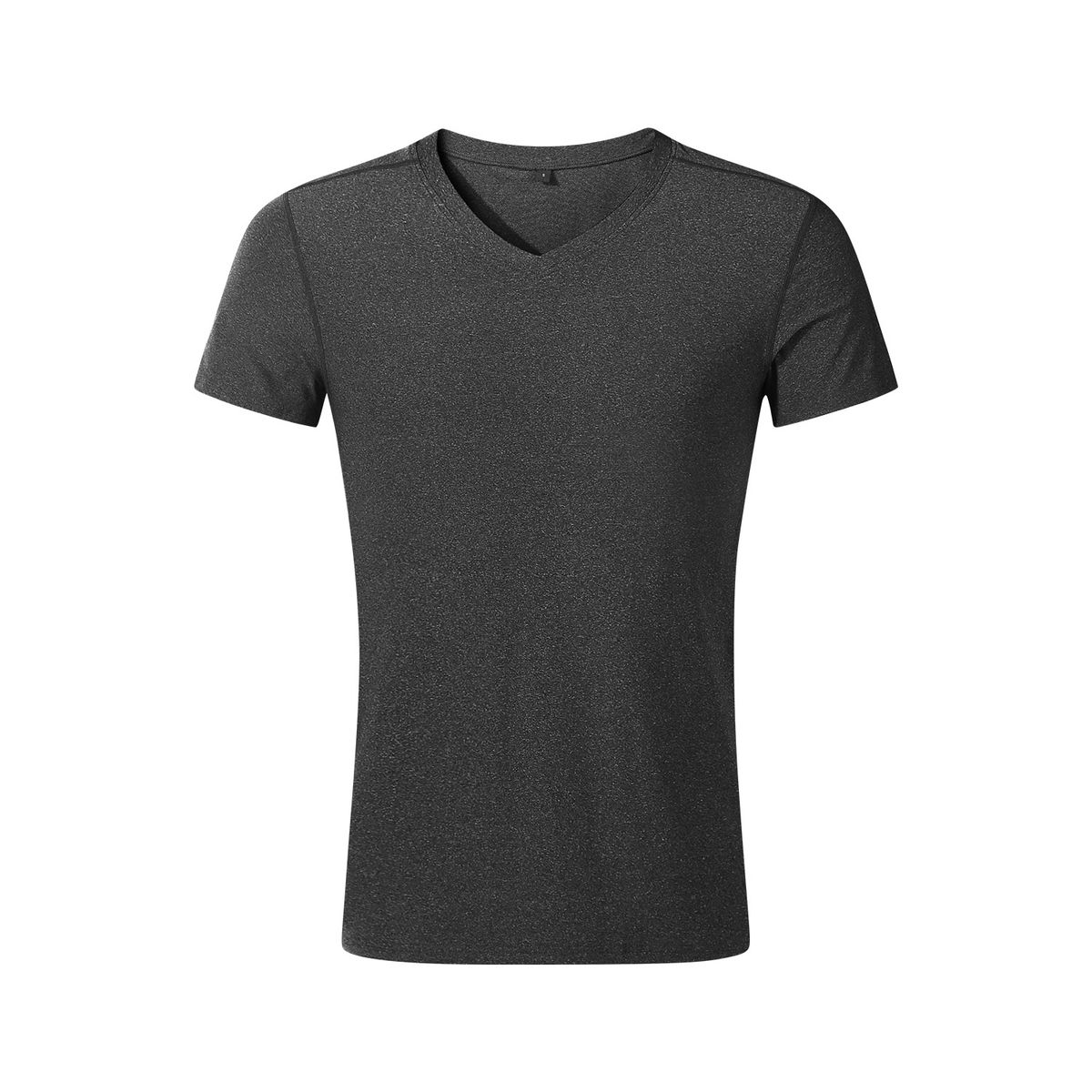 ANDESLAND OUTDOOR APPAREL - Polera Dry Fit Manga Corta Cuello V Cape Grafito Hombre