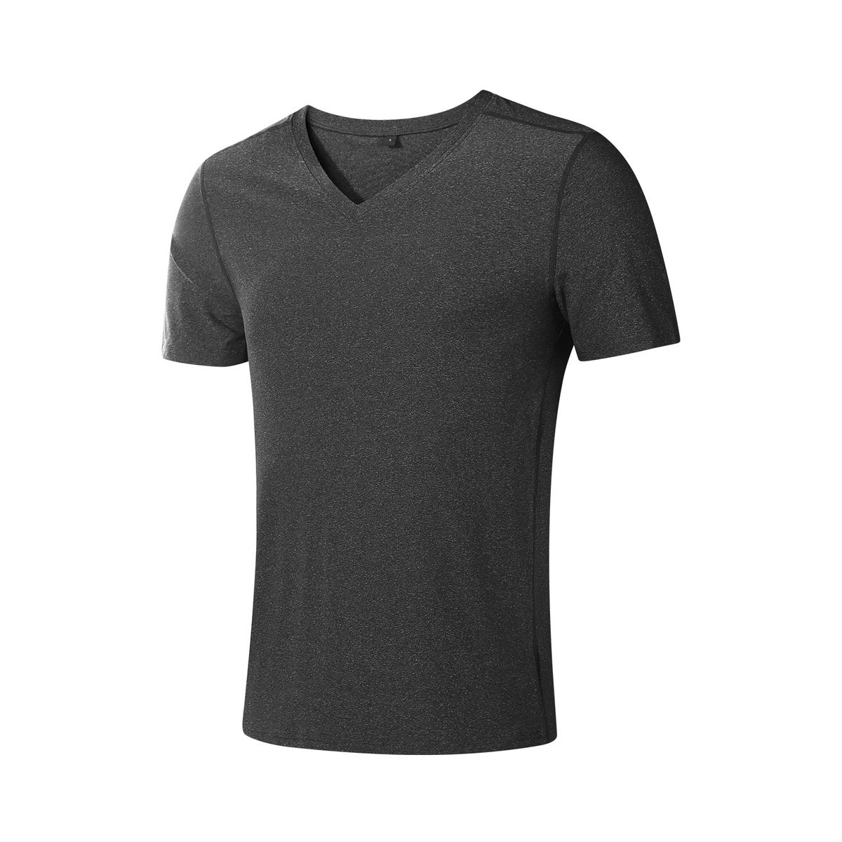 ANDESLAND OUTDOOR APPAREL - Polera Dry Fit Manga Corta Cuello V Cape Grafito Hombre