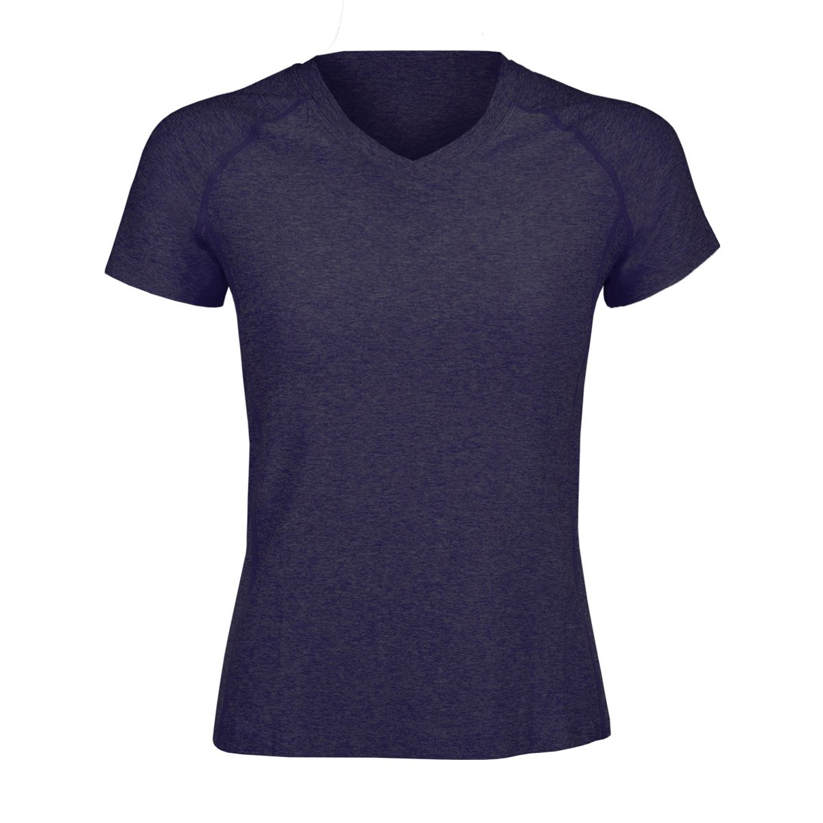 ANDESLAND OUTDOOR APPAREL - Polera Dry Fit Manga Corta Cuello V Cape Azul Mujer