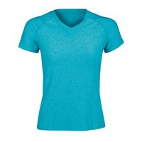 Polera Dry Fit Manga Corta Cuello V Cape Calipso Mujer