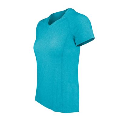 Imagen 2 del producto Polera Dry Fit Manga Corta Cuello V Cape Calipso Mujer
