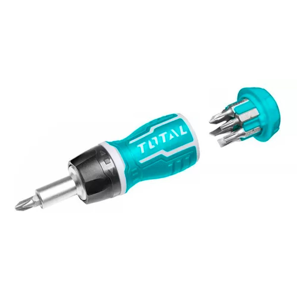 TOTAL TOOLS - Destornillador Ratchet 8 En 1 Total Tacsds1726