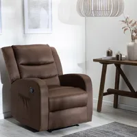 BERGER RECLINABLE CON VIBROMASAJE 4 PUNTOS NEW GAMUSA