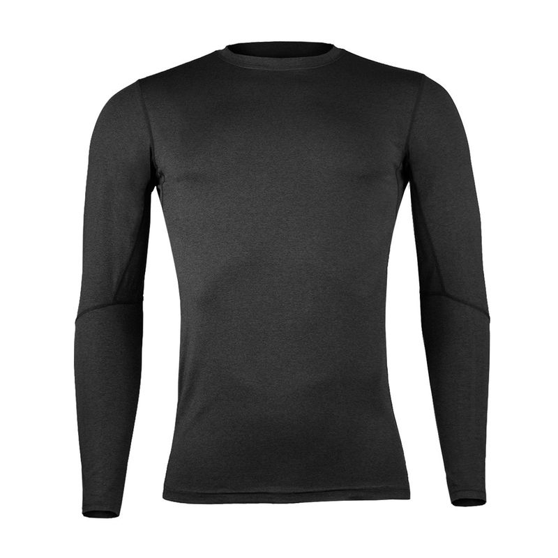 ANDESLAND OUTDOOR APPAREL - Polera Dry Fit Manga Larga Bangsi Grafito Hombre