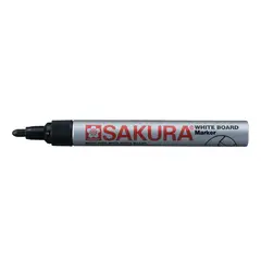 SAKURA - Plumon de Pizarra Punta Redonda Recargable 20mm Negro