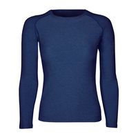 Polera Dry Fit Manga Larga Bangsi Azul Mujer