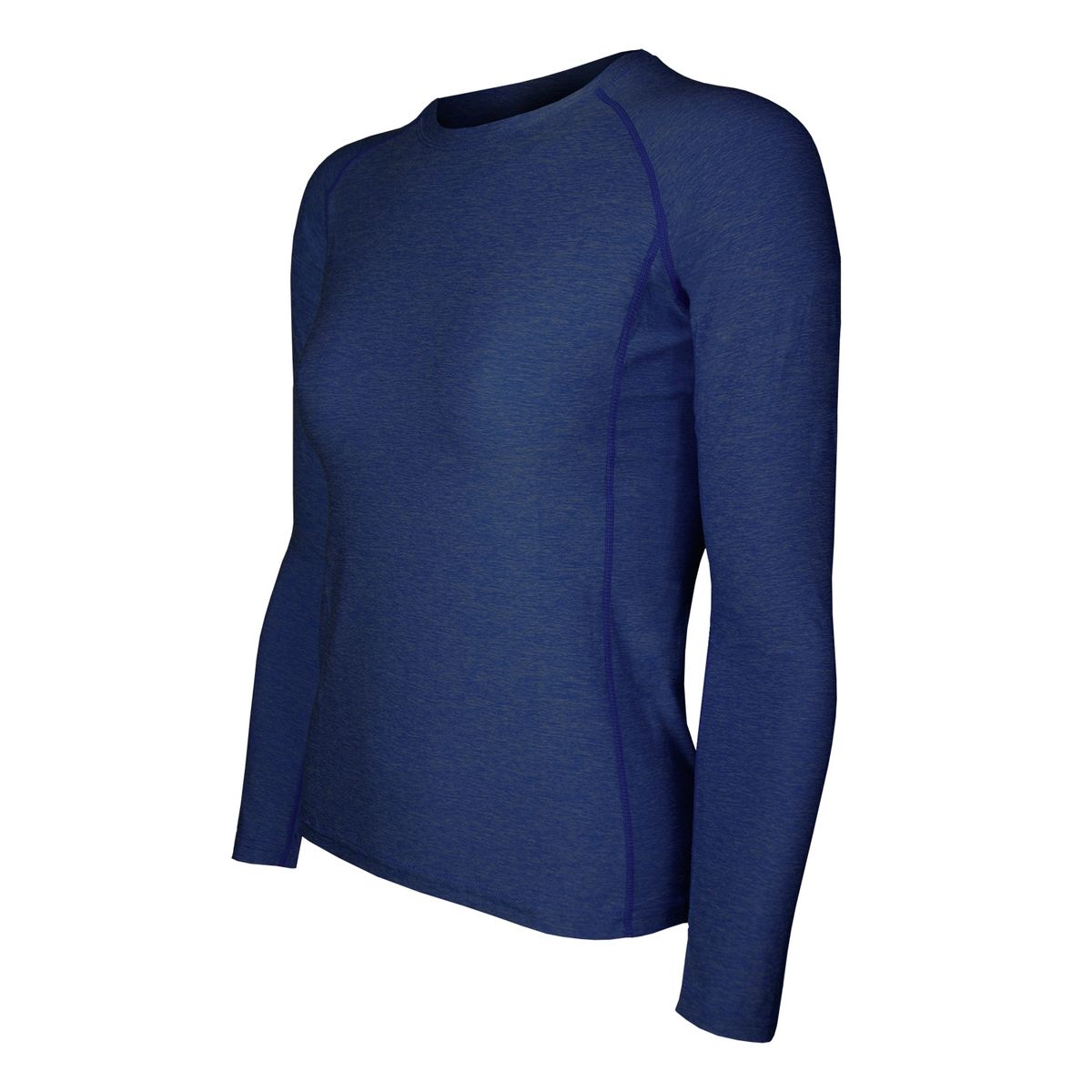 ANDESLAND OUTDOOR APPAREL - Polera Dry Fit Manga Larga Bangsi Azul Mujer