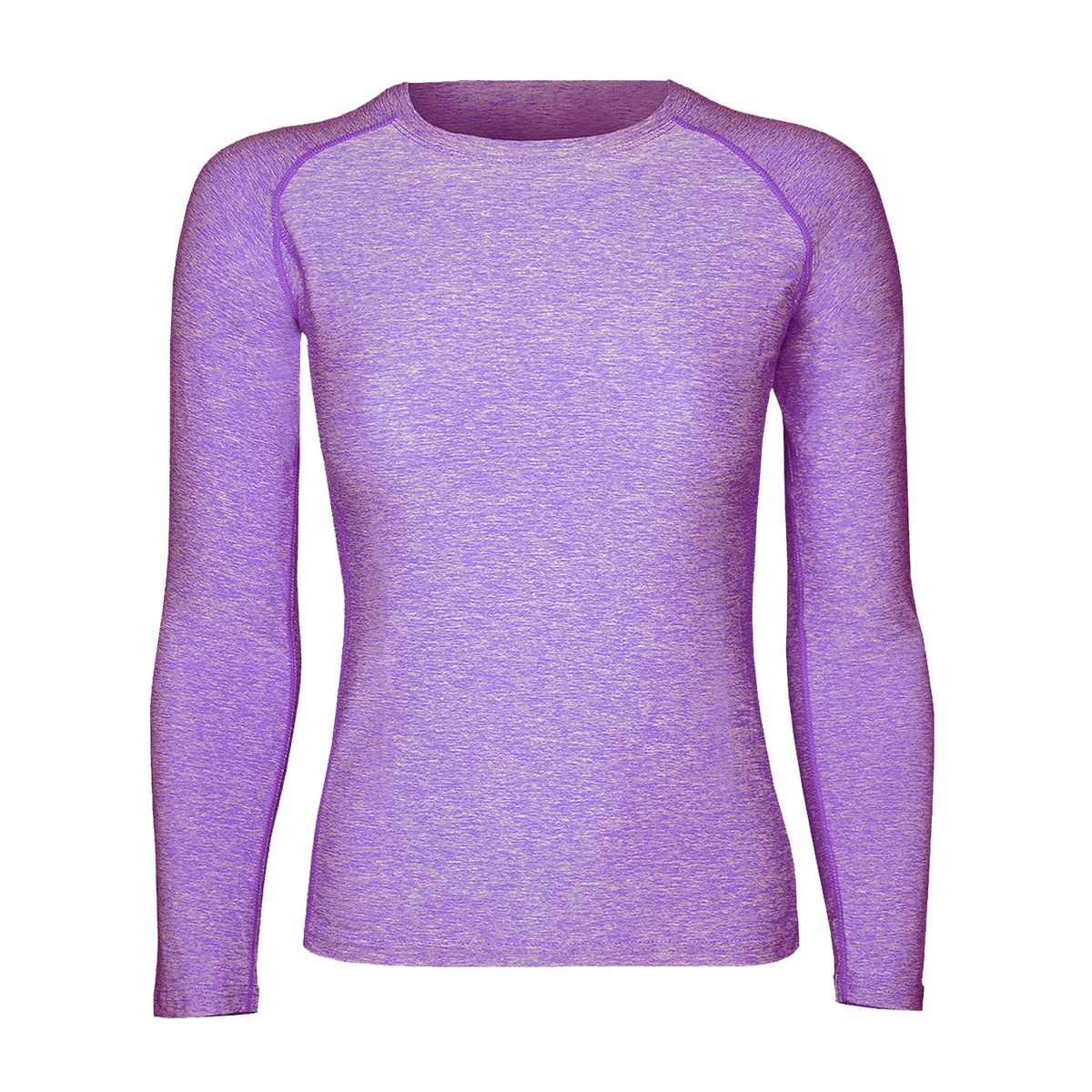 ANDESLAND OUTDOOR APPAREL - Polera Dry Fit Manga Larga Bangsi Lila Mujer.-