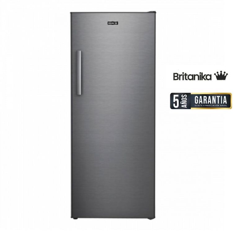 BRITANIKA - Freezer Vertical Galanz 305 Lts Inox