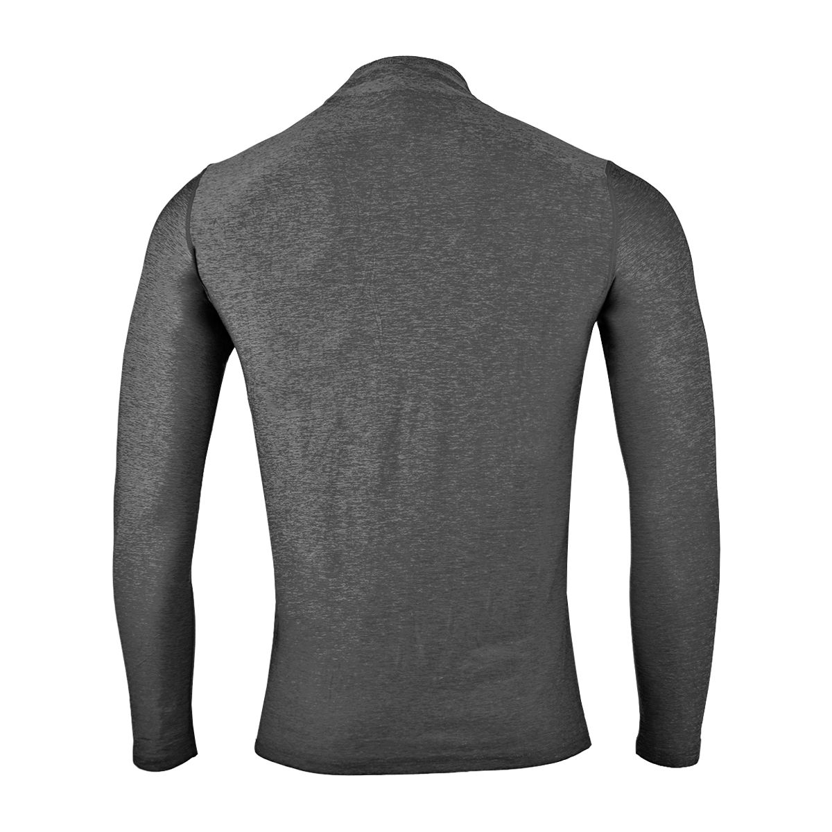 ANDESLAND OUTDOOR APPAREL - Polera Dry Fit Manga Larga Con Cierre Pale Grafito Hombre