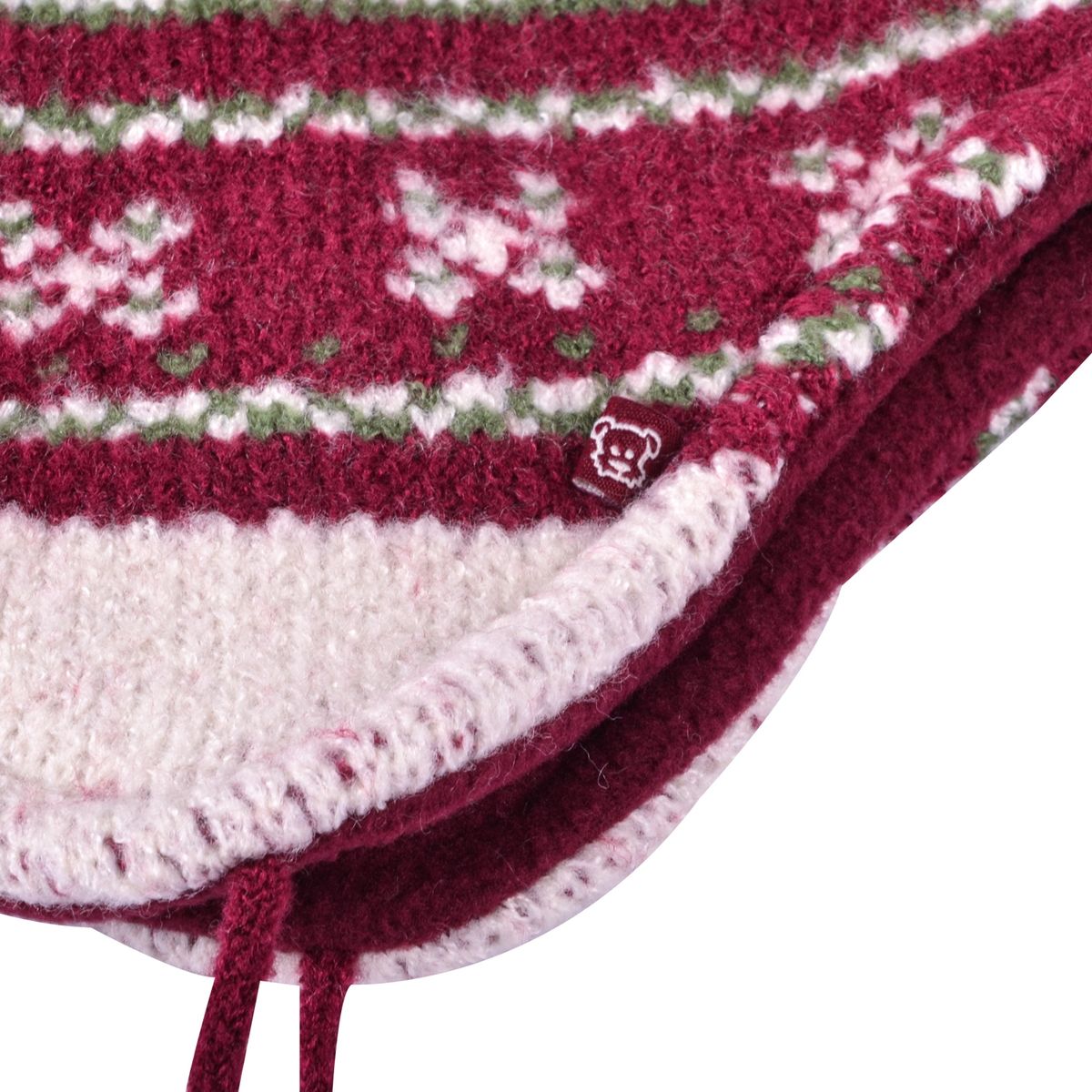 PILLIN - Gorro Bebé Niño Burdeo Pillin PILLIN