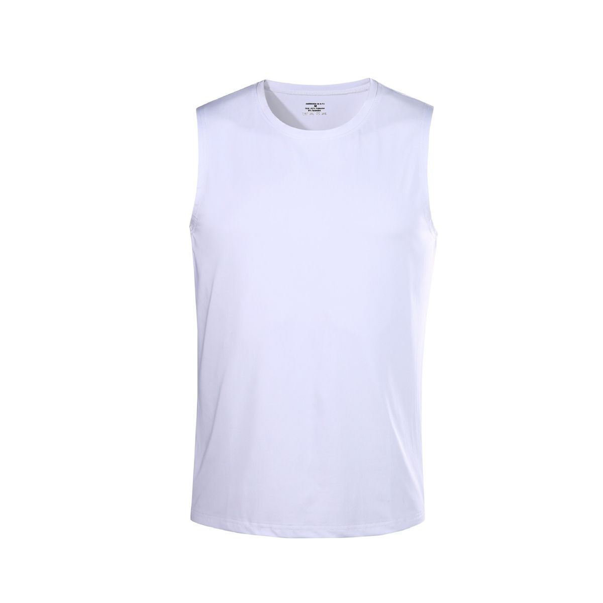 ANDESLAND OUTDOOR APPAREL - Camiseta Musculosa Dryfit Holgada Blanca Hombre