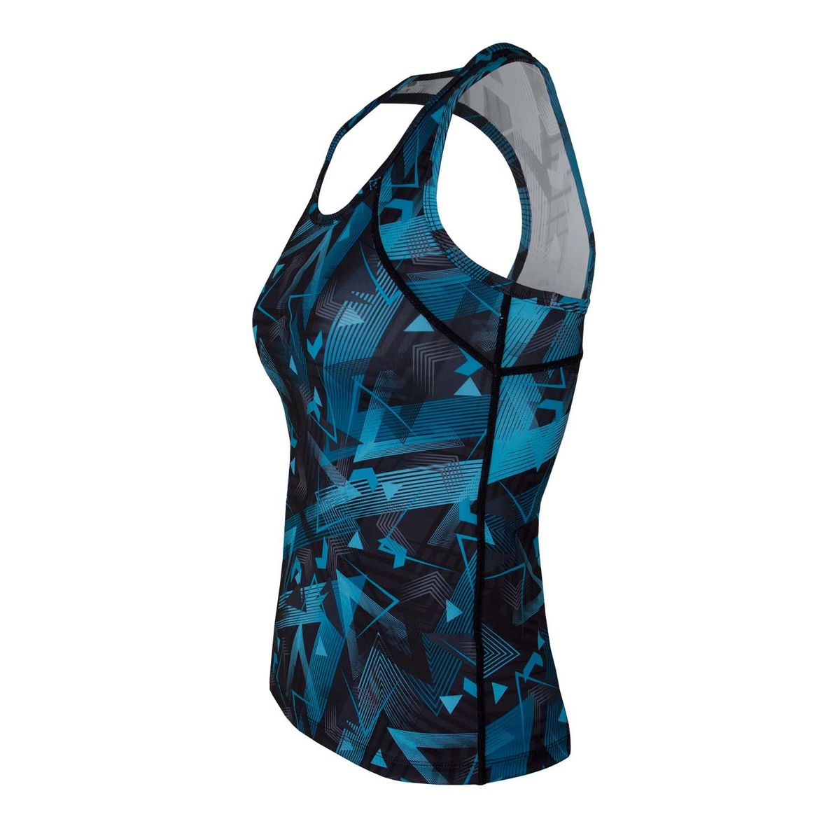 ANDESLAND OUTDOOR APPAREL - Musculosa Stretch Colorado Estampado Turquesa Mujer