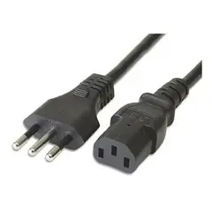 GENERICO - Cable De Poder Para Pc 1,5 Mts Super Calidad!!!
