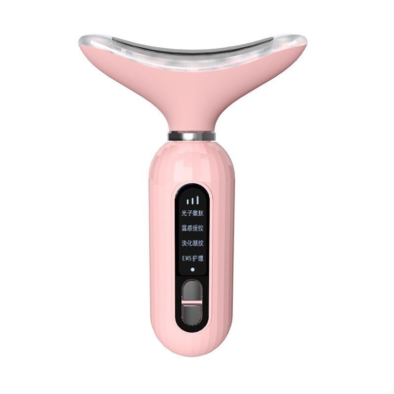 GENERICO - Reductor De Papada Facial Cuello Antiarrugas Barbie Pink