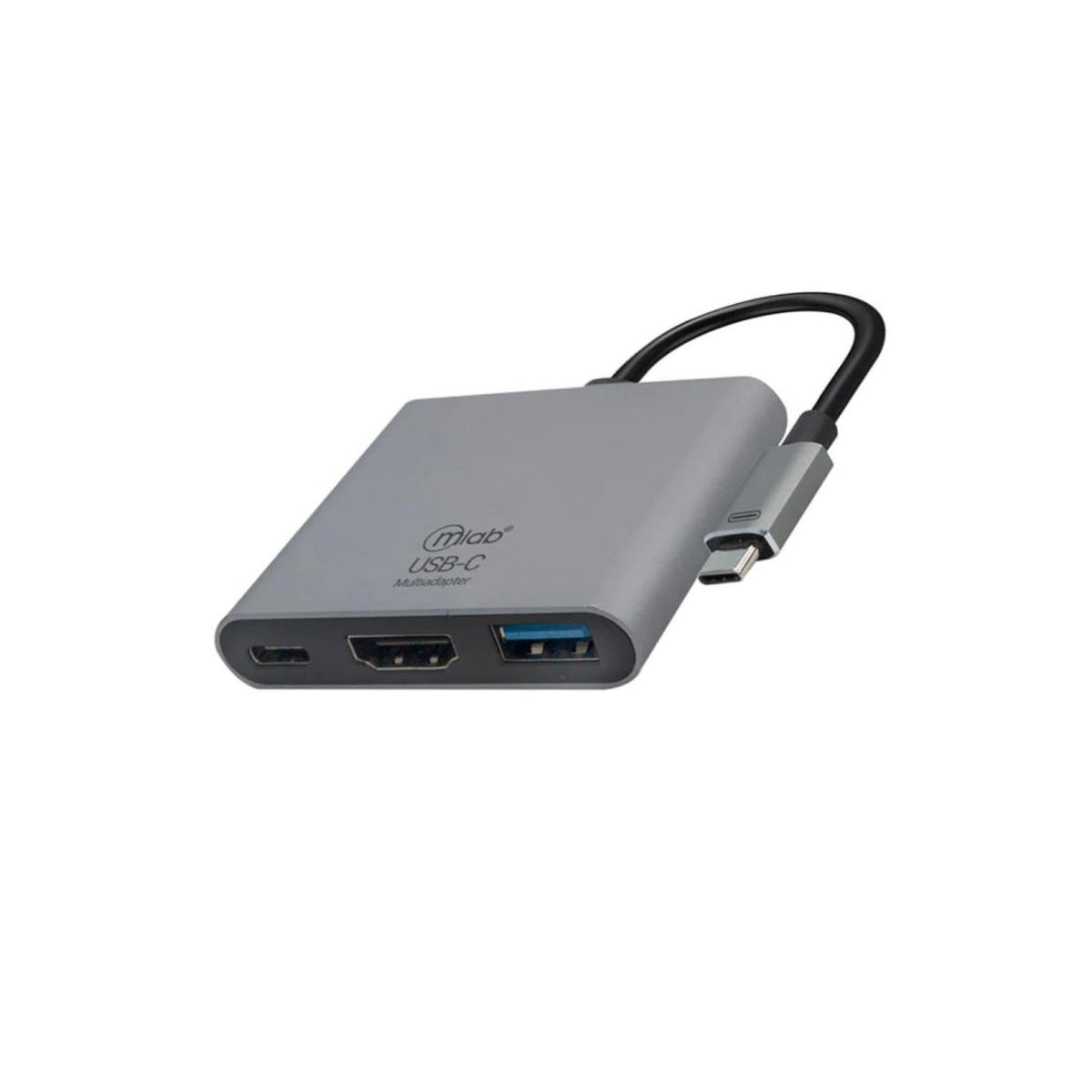 MLAB - Hub Adaptador USB C A USB 3.0 HDMI USB C 8862 Mlab