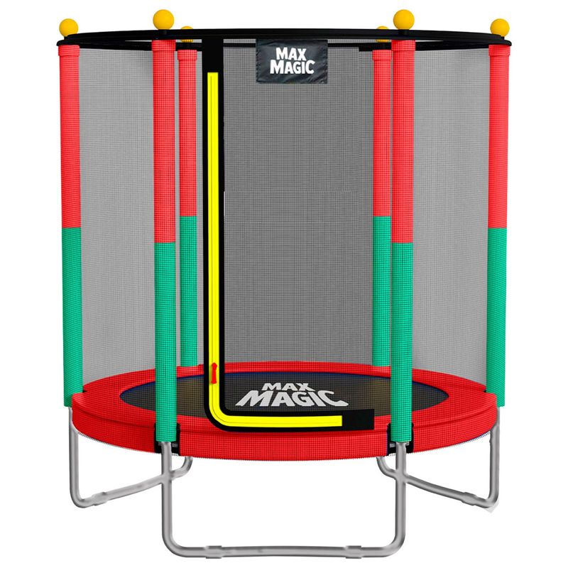 MAX MAGIC - Cama Elástica 152 cm Rojo