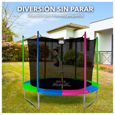 Imagen 2 del producto Cama Elástica 183 cm (6 Ft) Multicolor