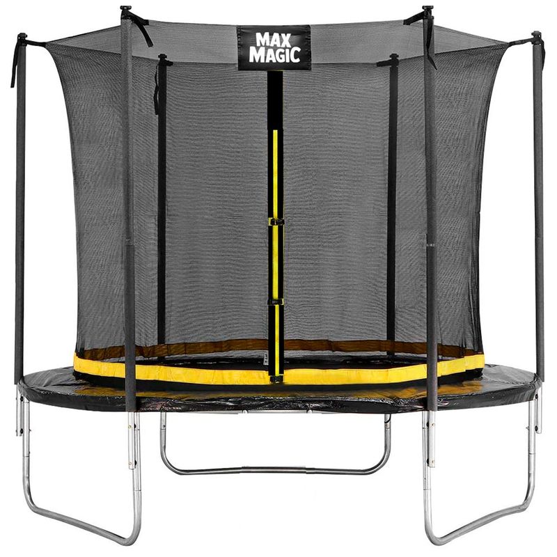 MAX MAGIC - Cama Elástica 305 cm (10 Ft) Negro