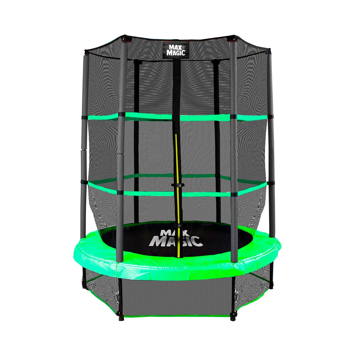 MAX MAGIC - Cama Elástica 140 cm Verde