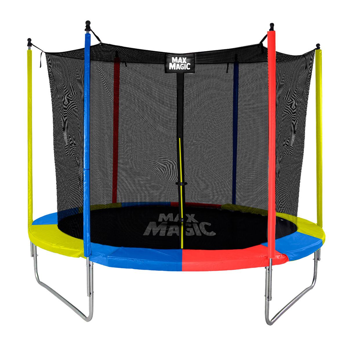 MAX MAGIC - Cama Elástica 183 cm (6 Ft) Amarillo