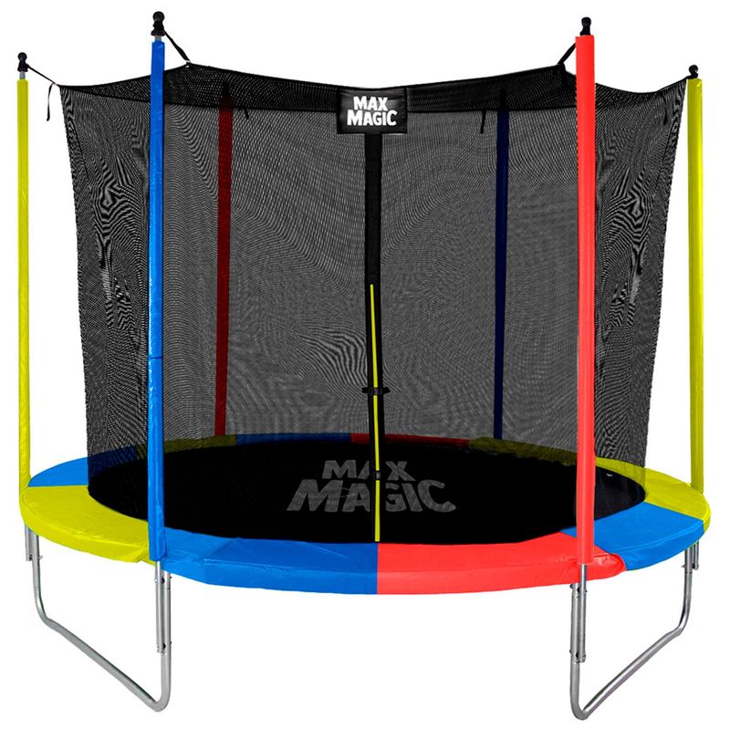 MAX MAGIC - Cama Elástica 183 cm (6 Ft) Amarillo