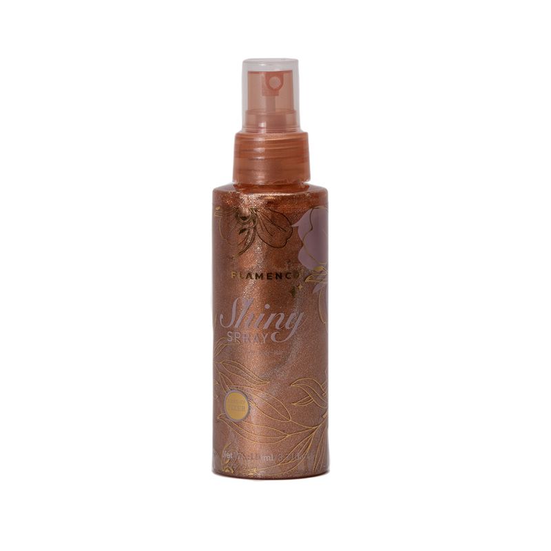 CHINITOWN - Spray Shiny Dorado N4 para Rostro, Cuerpo y Cabello Chinitown