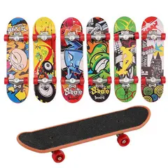 EVERSO - Set 12 Mini Juego Skate Para Dedos Patineta