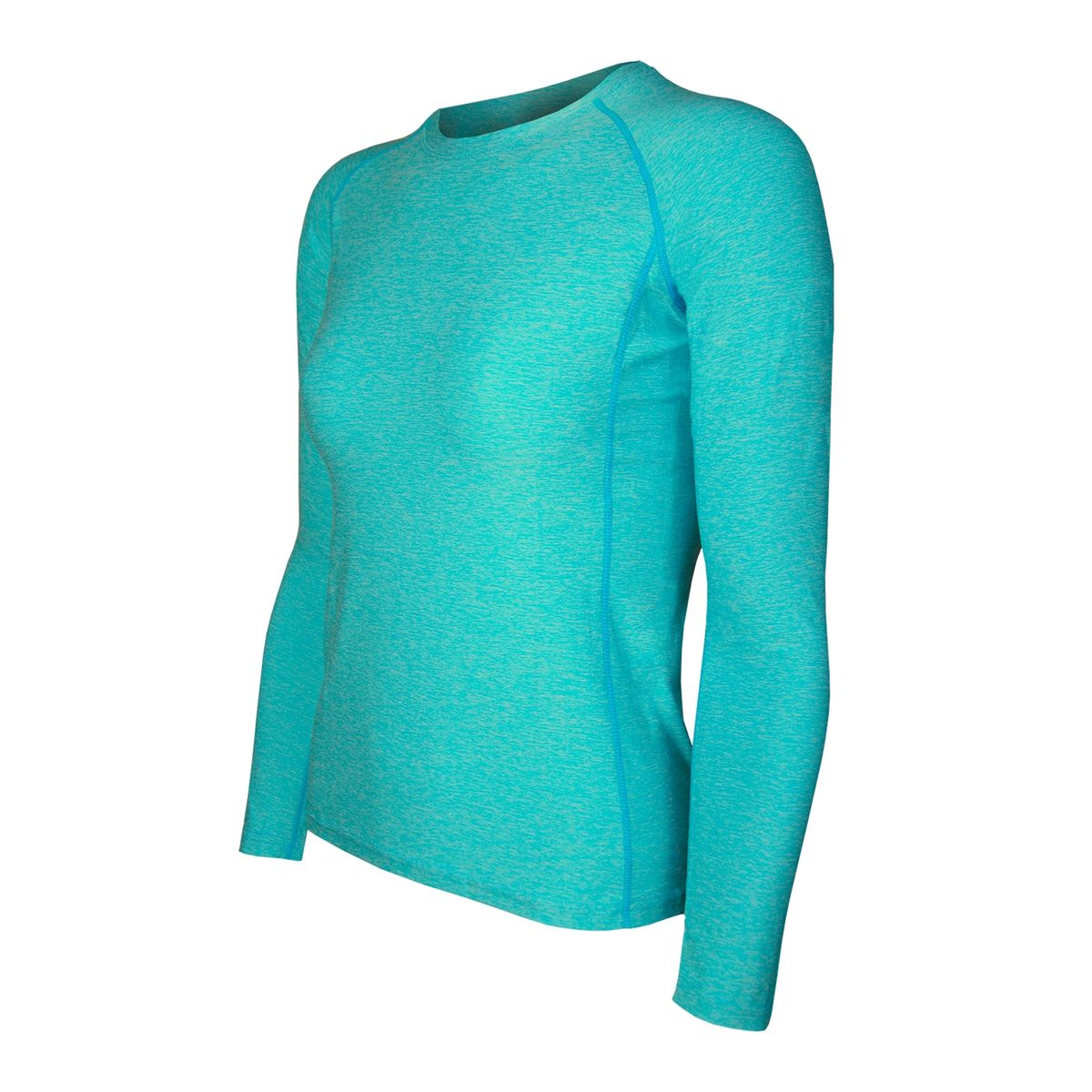 ANDESLAND OUTDOOR APPAREL - Polera Dry Fit Manga Larga Bangsi Turquesa Mujer