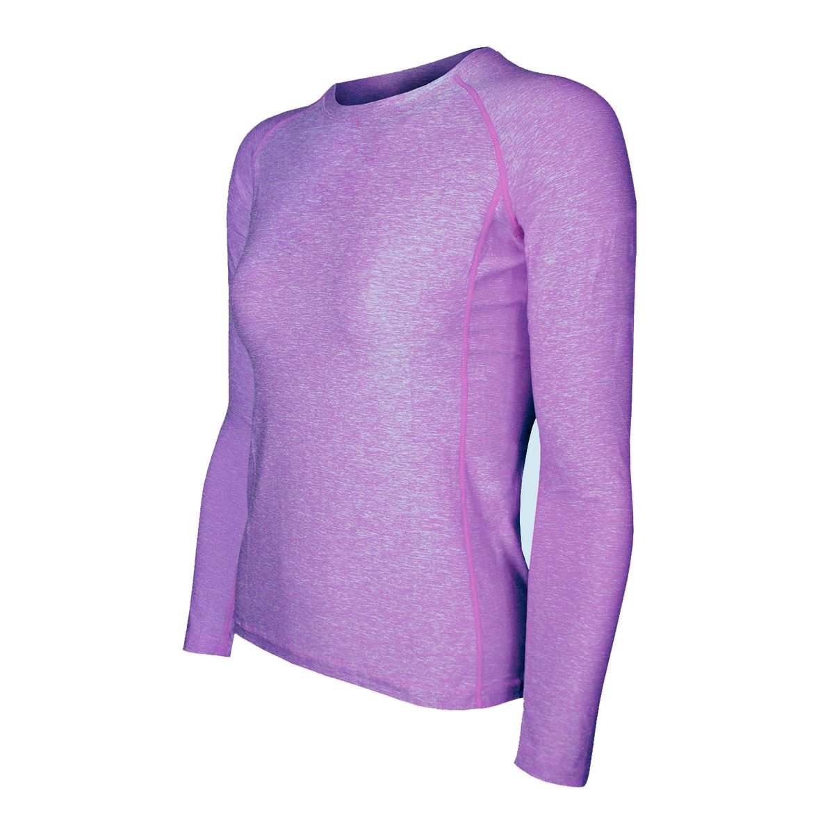 ANDESLAND OUTDOOR APPAREL - Polera Dry Fit Manga Larga Bangsi Lila Mujer.-