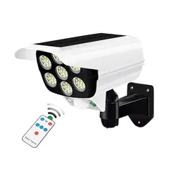 IMPORTCLICK - Foco Reflector Solar 77 Led Alta Potencia 200W Sensor Movimiento