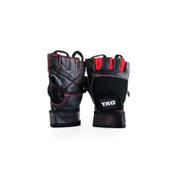 TKO - Guantes de entrenamiento XL negro-rojo