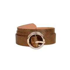 CARVEN - Cinturón mujer Bari bronce Paris