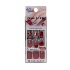 CHINITOWN - Set Uñas Diseño Rojo