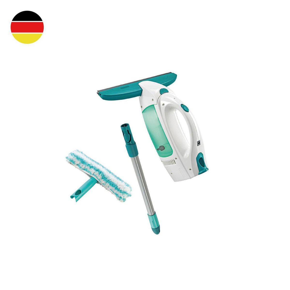 LEIFHEIT - Set aspirador de vidrios con palo y cabezal